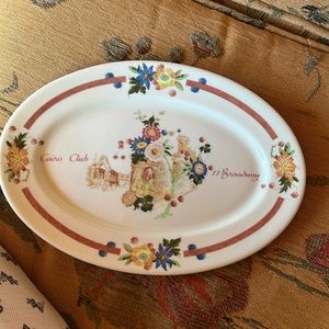 Vintage Syracuse China Old Abby Oval Platter